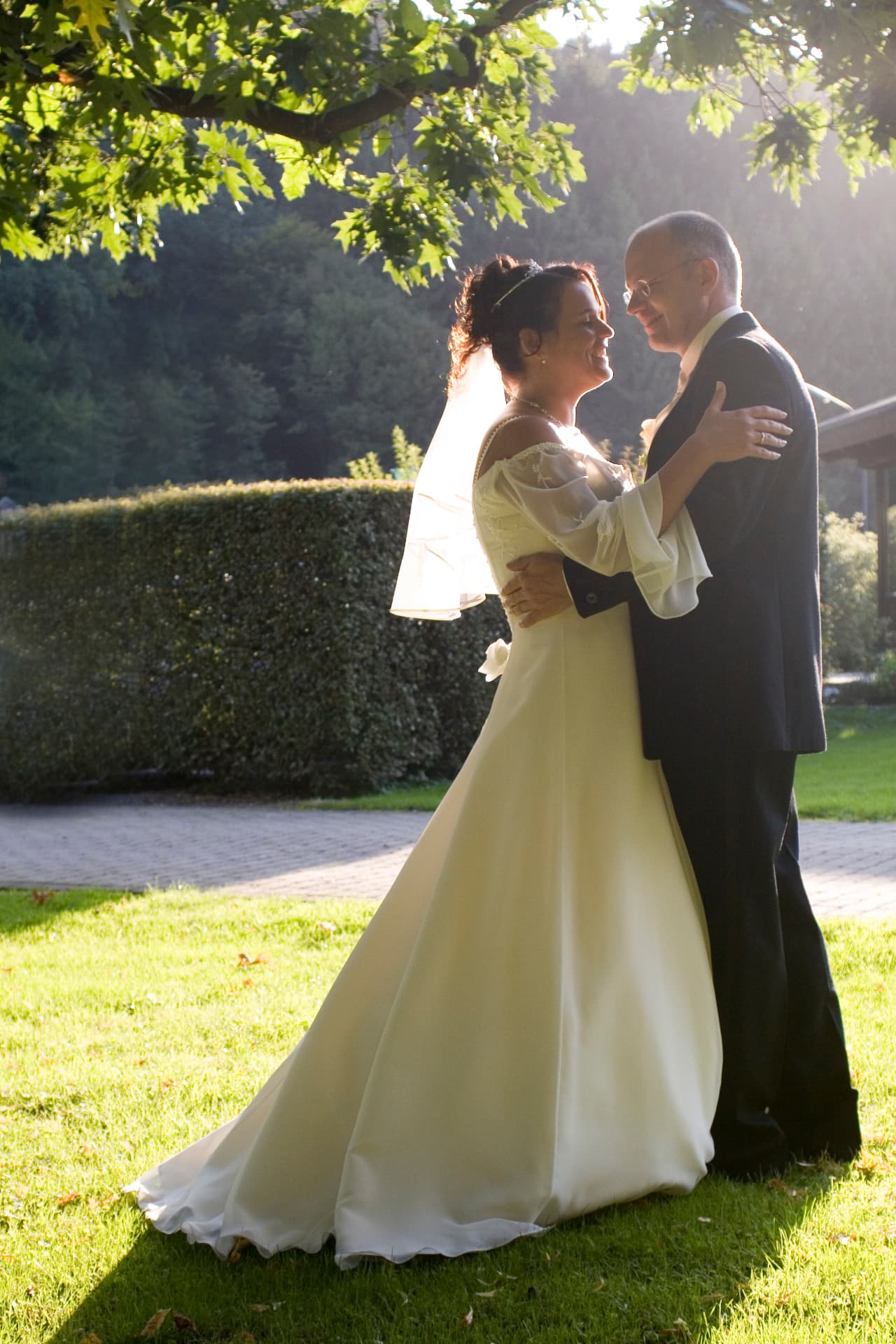 Nicole & Lars bei ihrer Hochzeit